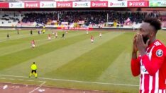 Boluspor-Pendikspor maçında ilginç anlar! Fair-play ruhu…