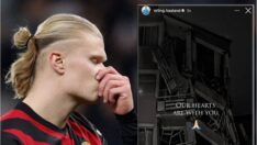 Depremzedeler için “kalbimiz sizinle” paylaşımı yaptı