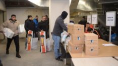 Galatasaray’ın stadında depremzedeler için yardım toplanıyor