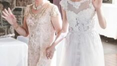 Gelin ve annesinin düğün fotoğrafı tartışma yarattı: Utanç verici bir kare