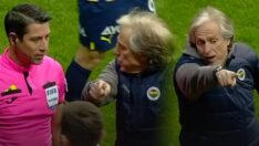 Jorge Jesus çıldırdı, Ali Palabıyık’a tepki gösterdi! Kırmızı kart…