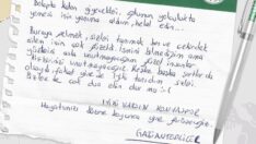 Konyaspor’un stadında kalan depremzededen duygulandıran not