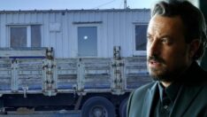 Onur Saylak’ın babası ve kardeşi yaptıkları konteyneri deprem bölgesine gönderdi