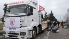 Samsunspor’dan deprem bölgesine yardım