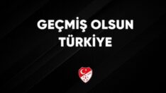 Spor camiasından deprem sonrası geçmiş olsun mesajları