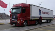 Trabzonspor’un yardım TIR’ları yola çıktı