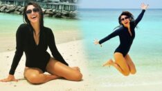 Zuhal Topal’dan Maldivler pozu