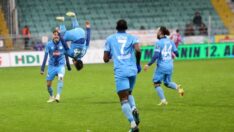 Çaykur Rizespor zirve yarışında hata yapmadı