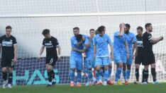 Ege derbisinde kazanan Manisa FK