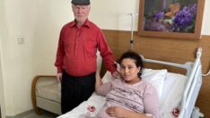 Kızına böbreğini verdi