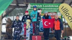 Milli snowboardcu Nisa Özsoy, Avusturya’da bronz madalya kazandı