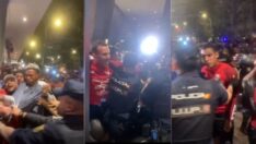 Polisi yumruklayan kaleci gözaltına alındı