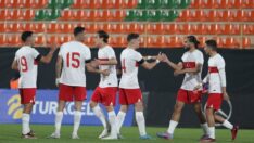 Ümit Milli Futbol Takımı, Kosova’yı hazırlık maçında 4-2 mağlup etti