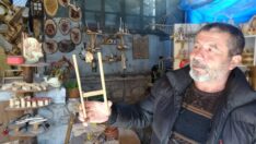 Ahşap ustası hobisini mesleğe dönüştürdü