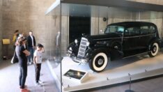 Atatürk’ün otomobiline Anıtkabir’de özel koruma