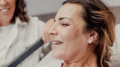 Burcu Kara doğum yaptığı günden fotoğraflar paylaştı