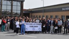 ‘Hastaneler yerinde yenilensin’ eylemi