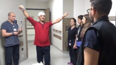 Hastaya bilinci açıkken, beyin tümörü ameliyatı yapıldı