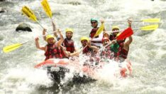 Melen Çayı’nda rafting sezonu başladı