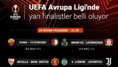 UEFA Avrupa Ligi’nde yarı finalistler belli oluyor
