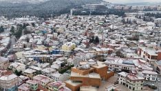 Eskişehir beyaza büründü