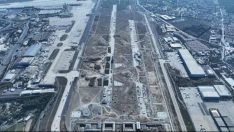 AKP afişinde Atatürk Havalimanı detayı…