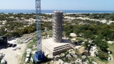 Denizcilere yol gösterecek… 2 bin yıllık deniz feneri restore ediliyor