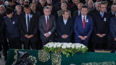 Ergin Ataman’ın babası İbrahim Nuray Ataman, son yolculuğuna uğurlandı