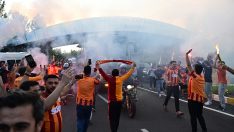Galatasaray, 2023 Süper Kupa finali için Şanlıurfa’ya ulaştı