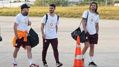 Galatasaray, Alanyaspor maçı için Alanya’ya ulaştı