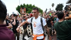 Galatasaray kafilesi Adana’ya geldi