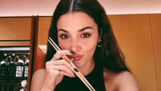 Hande Erçel Japonya’dan paylaştı