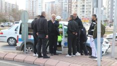 Kayserispor Başkanı Ali Çamlı elektrikli bisiklet sürücüsüne çarptı