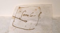 Küçük kağıda çizilen kare şekli, 201 bin dolara satıldı