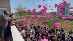 Minik Havvanur için mutluluğa balon uçurdular