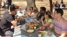 Oyunu kullananlar Belgrad Ormanı’nda piknik yaptı