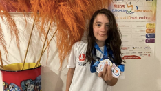 Özel milli yüzücü Ada Zehra’dan Trisome Oyunları’nda bir dünya rekoru daha