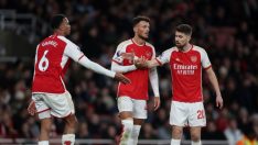 Premier Lig’de Luton Town’ı yenen Arsenal, maç fazlasıyla liderliğe yerleşti