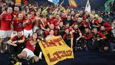 Roma, Lazio’yu Mancini’nin golüyle 1-0 yendi