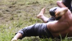 Şampiyon güreşçi İbrahim Bölükbaşı altın kemerini 3 yıl sonra aldı