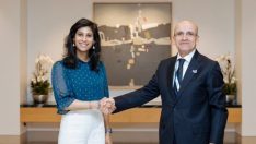 Şimşek IMF Başkan Yardımcısı ile görüştü