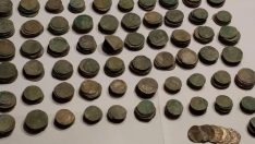 Tadilat yaparken hazine buldular