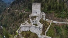 Tarihi Zil Kale’si görüntülendi