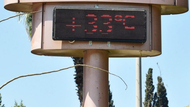 Termometreler 33 dereceyi gördü