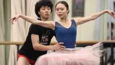 Antalya Devlet Opera ve Balesi’nin Japon dansçıları