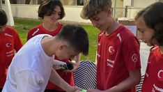 Arda Güler’den genç millilere ziyaret