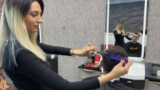 Bayan kuaförüydü: Saç-sakala da el attı