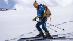 Erzurum’da mayıs ayında kayak heyecanı