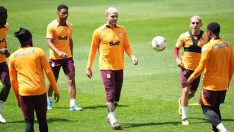 Galatasaray, Fenerbahçe maçı için son hazırlıklarını yapıyor