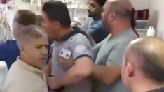 Hastanede akılalmaz olay: Ortalığı birbirine kattılar